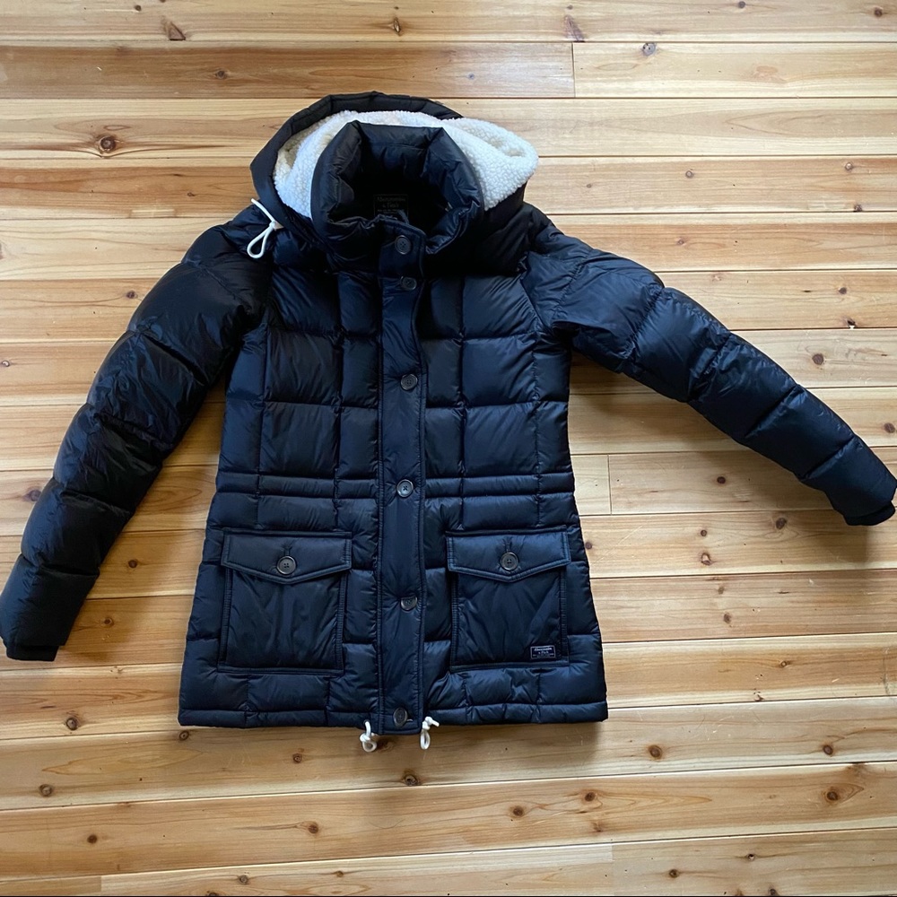 Like New Abercrombie and Fitch Down Puffer Coat
